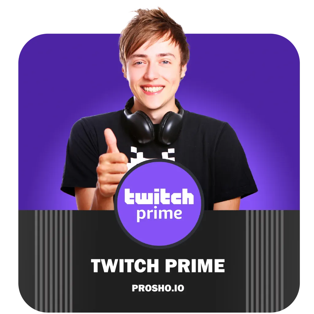 خرید اکانت توییچ پرایم Twitch Prime گیمینگ ارزان