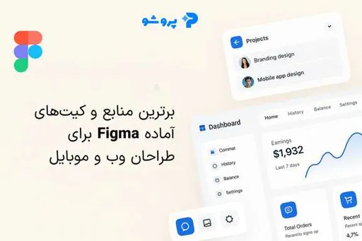 برترین منابع و کیت‌های آماده Figma برای طراحان وب 