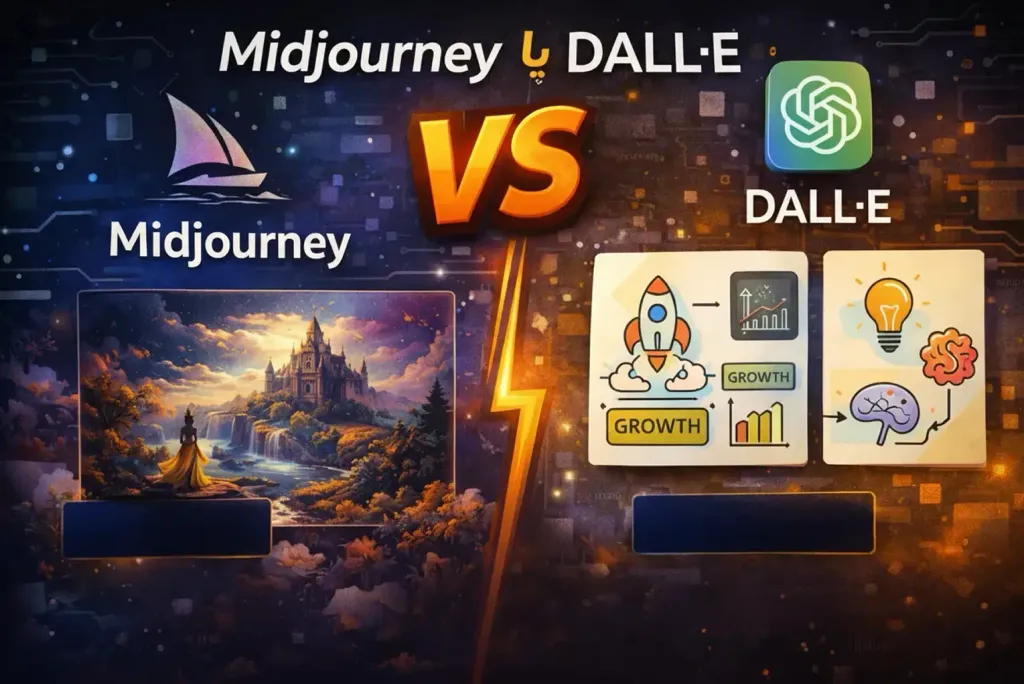Midjourney یا DALL·E؟ کدام ابزار برای تولید تصویر با هوش مصنوعی بهتر است؟