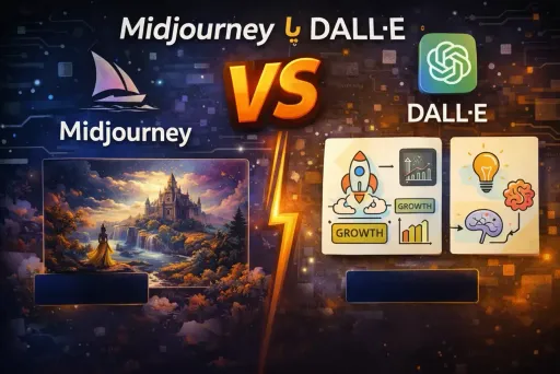 Midjourney یا DALL·E؟ کدام ابزار برای تولید تصویر با هوش مصنوعی بهتر است؟